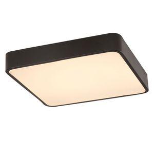 Plafón LED cuadrado negro