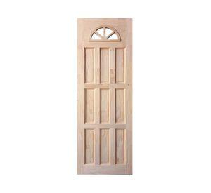 Puerta Pino Radiata Ibiza 9 paneles 85x220 cm Moldupanel