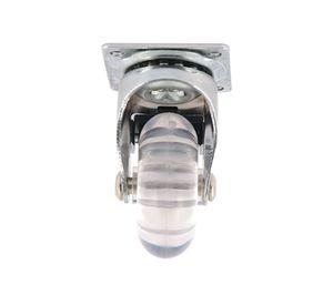 Rueda 50 mm placa con freno Gevemac