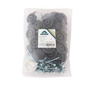 Autoperforante punta broca con golillón 10 mm 2'' 50 unidades Arnik