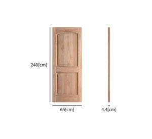 Puerta Lenga Victoria 65x240 cm Ignisterra