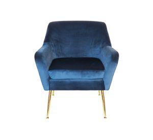 Poltrona George azul Idetex