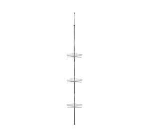 Organizador ducha 250 cm cromo Cotidiana