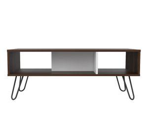 Mesa de centro Vassel habano/blanco TuHome