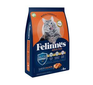 Alimento gato 8 kg salmón Premium Felinnes