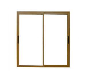 Ventana 150x205 cm 25 aluminio titanio Mundo glass