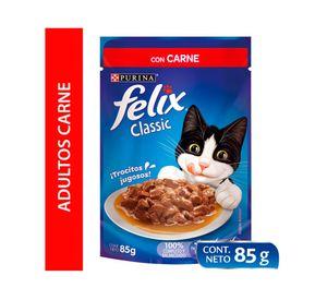 Alimento húmedo gato sabor Carne 85 g