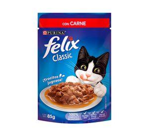Alimento húmedo gato sabor Carne 85 g