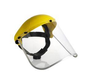 Visor policarbonato + casquete amarillo Steelpro