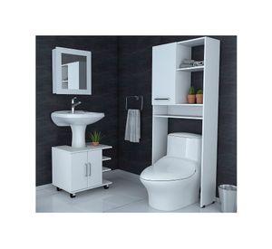 Botiquín bath 47-b + optimizador lavamanos bath + optimizador baño TuHome