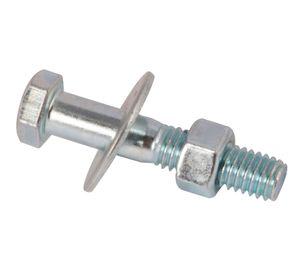 Perno hexagonal + tuerca + golilla G2 3/8 x 2'' zincado 25 unidades Imporper
