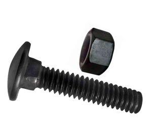Perno coche con tuerca 1/4x3 1/2'' pavonado 10 unidades Mamut