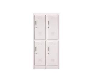 Locker office 4 puertas llave OLMN2-02 gris Maletek