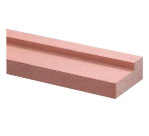 Set marco puerta enchapado mara 30x70x5400 mm