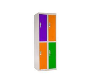 Locker oficina llave 4 puertas OL2-02 Maletek