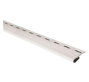 Perfil terminal PVC 3,80 m blanco DVP