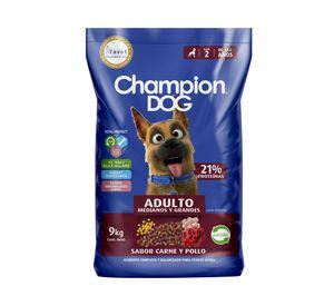 Alimento perro 9 kg carne y cereales Champion Dog