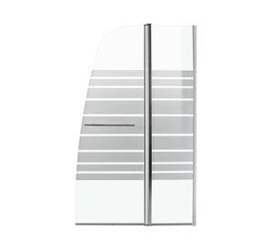 Batiente baño 150x90 cm 5 mm Franja con manilla