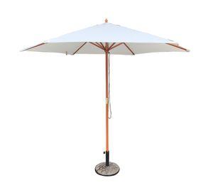 Sombrilla madera 3 m crudo Outzen