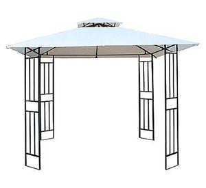 Pérgola 3x3 m Sydney blanco Outzen