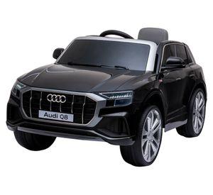Auto a batería Q8 tipo SUV negro