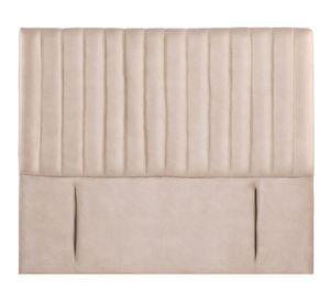 Respaldo King Sorrento cuero beige Latam Home