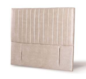 Respaldo King Sorrento cuero beige Latam Home