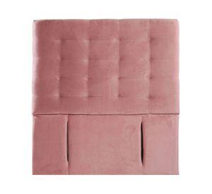 Respaldo 1 plaza Napoles tela rosa Latam Home