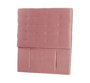 Respaldo 1 plaza Napoles tela rosa Latam Home