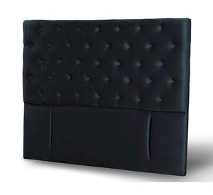 Respaldo King Florencia tela negro Latam Home