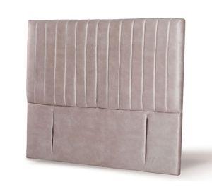 Respaldo King Sorrento cuero gris Latam Home