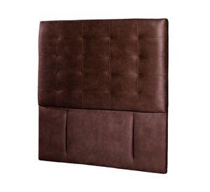 Respaldo 1 plaza Napoles cuero café Latam Home