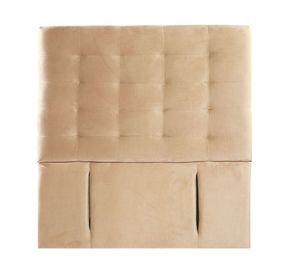 Respaldo 1 plaza Napoles tela beige Latam Home