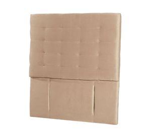 Respaldo 1 plaza Napoles tela beige Latam Home