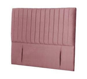 Respaldo King Sorrento tela rosa Latam Home