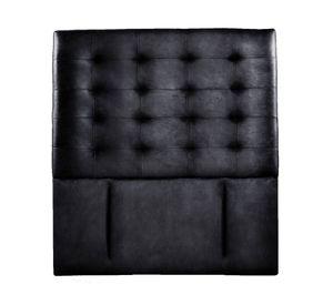 Respaldo 1.5 plazas Napoles cuero negro Latam Home