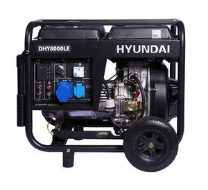 Generador a diésel eléctrico/manual 6500W 14 lt 78DHY8000LE Hyundai