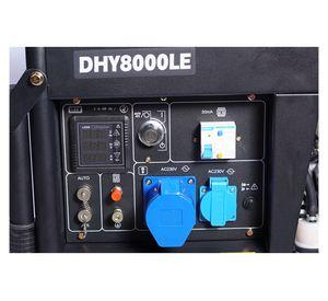 Generador a diésel eléctrico/manual 6500W 14 lt 78DHY8000LE Hyundai