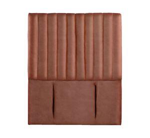 Respaldo 1.5 plazas Sorrento cuero tabaco Latam Home