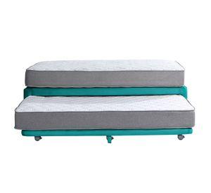 Cama nido 1.5 plazas Zen Best tela turquesa Latam Home
