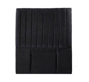 Respaldo 1.5 plazas Sorrento tela negro Latam Home