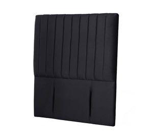 Respaldo 1.5 plazas Sorrento tela negro Latam Home