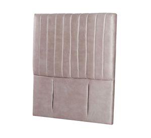 Respaldo 1.5 plazas Sorrento cuero gris Latam Home