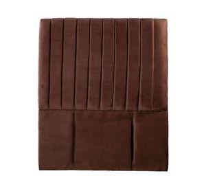 Respaldo 1.5 plazas Sorrento tela chocolate Latam Home