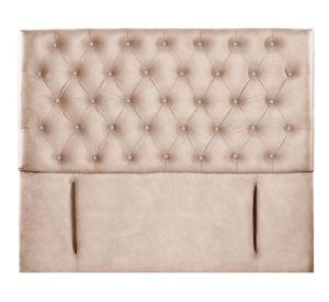 Respaldo King Florencia cuero beige Latam Home