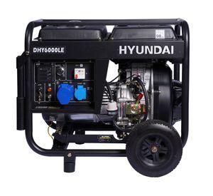 Generador a diesel eléctrico/manual 5500W 14 lt 78DHY6000LE Hyundai