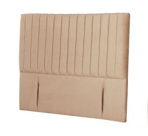 Respaldo King Sorrento tela beige Latam Home