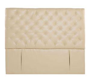Respaldo King Brescia pu beige Latam Home