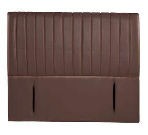 Respaldo King Sorrento pu chocolate Latam Home