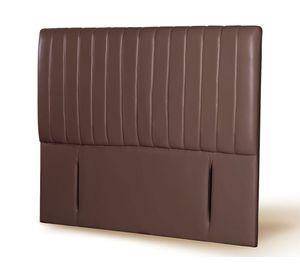 Respaldo King Sorrento pu chocolate Latam Home